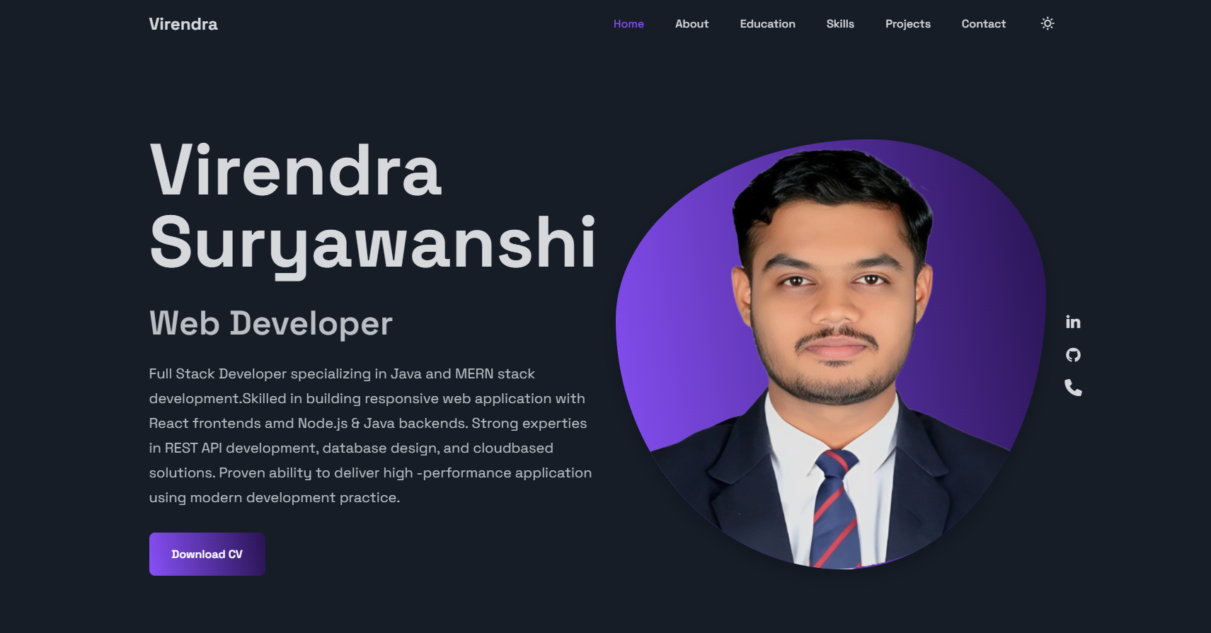Portfolio Home